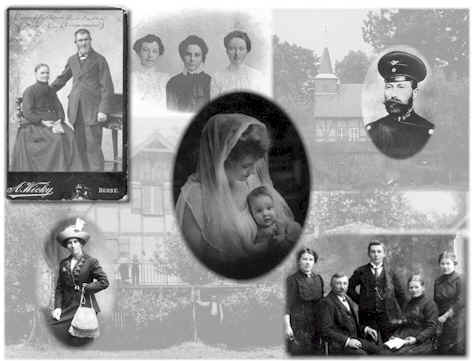 Krey Family History Collage