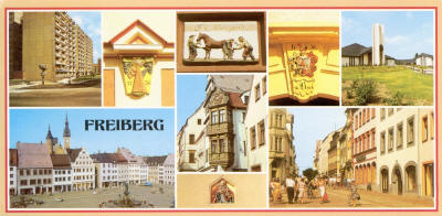 Freiberg Postcard