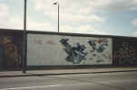 Pink Floyd mural on the real Wall